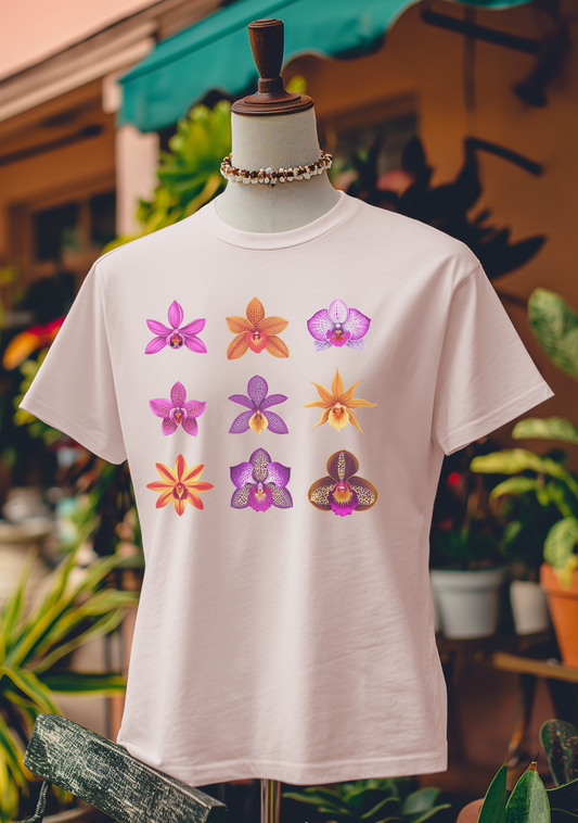 Elegant Orchid Showcase T-Shirt