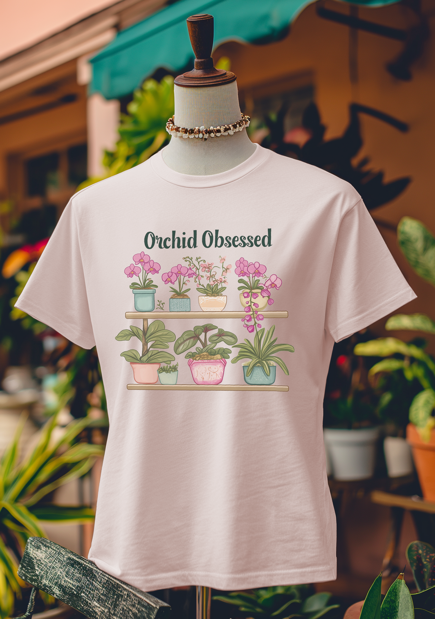 Orchid Lover's Shelf T-Shirt