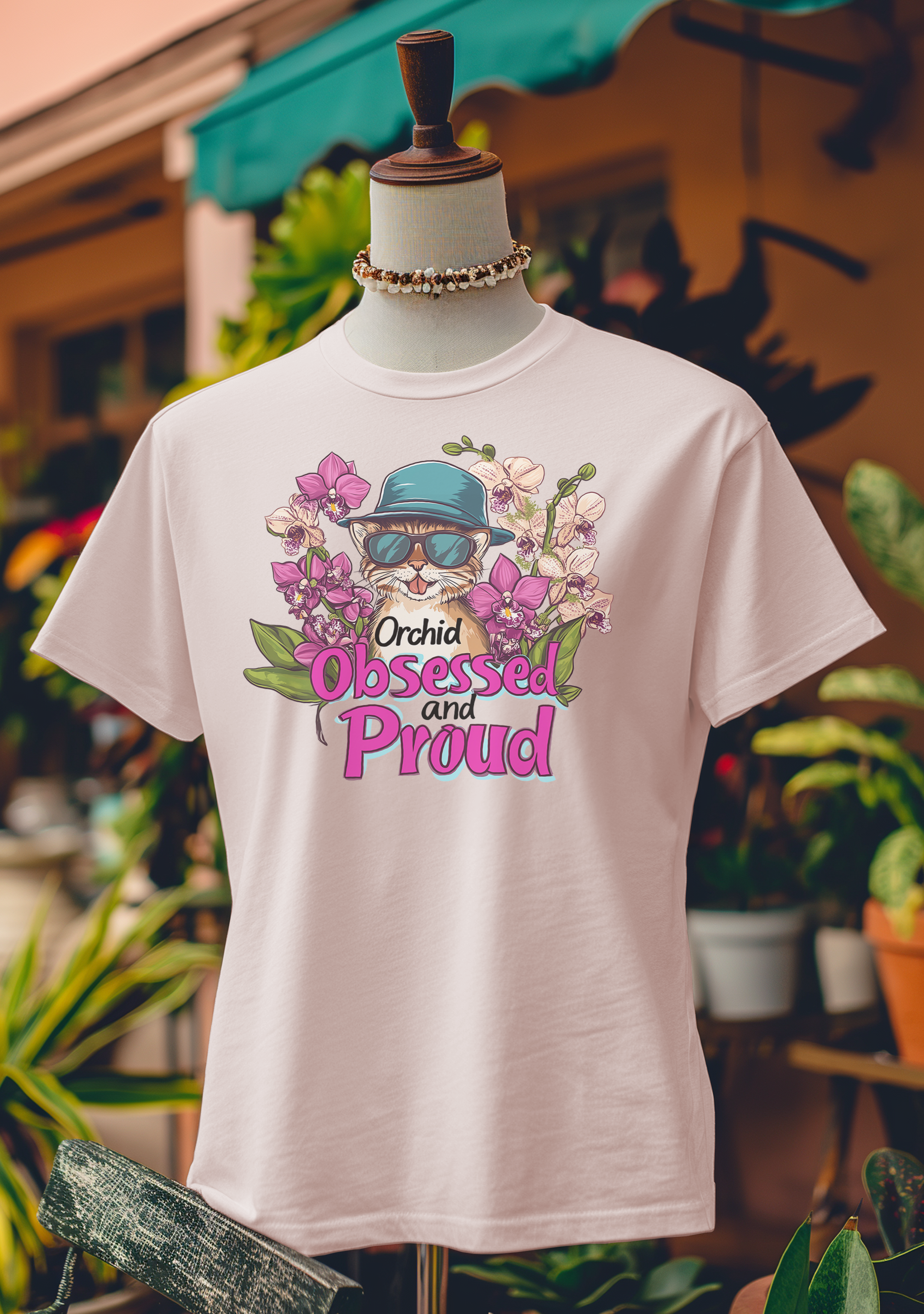 Purrfectly Orchid Obsessed T-Shirt