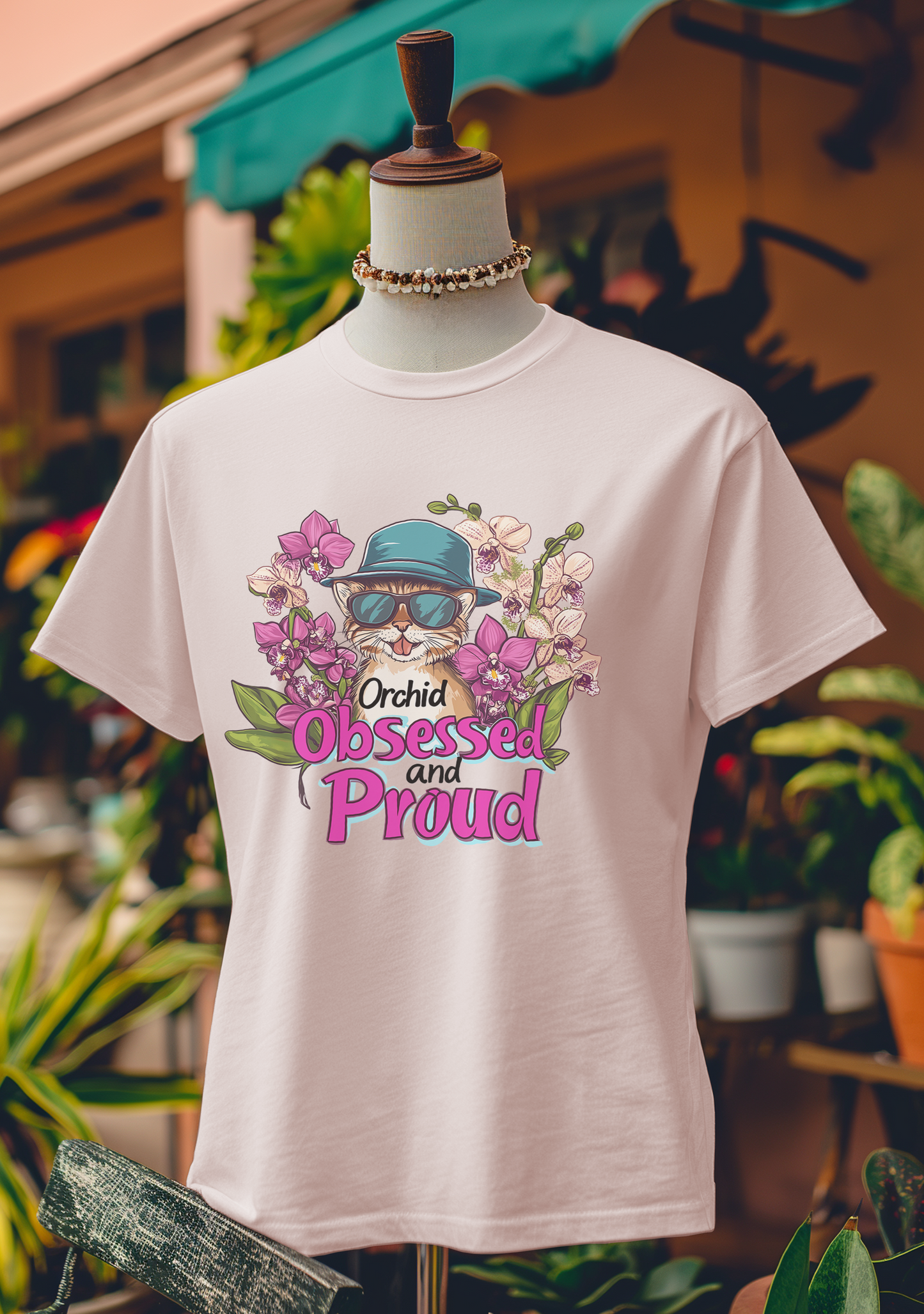 Purrfectly Orchid Obsessed T-Shirt