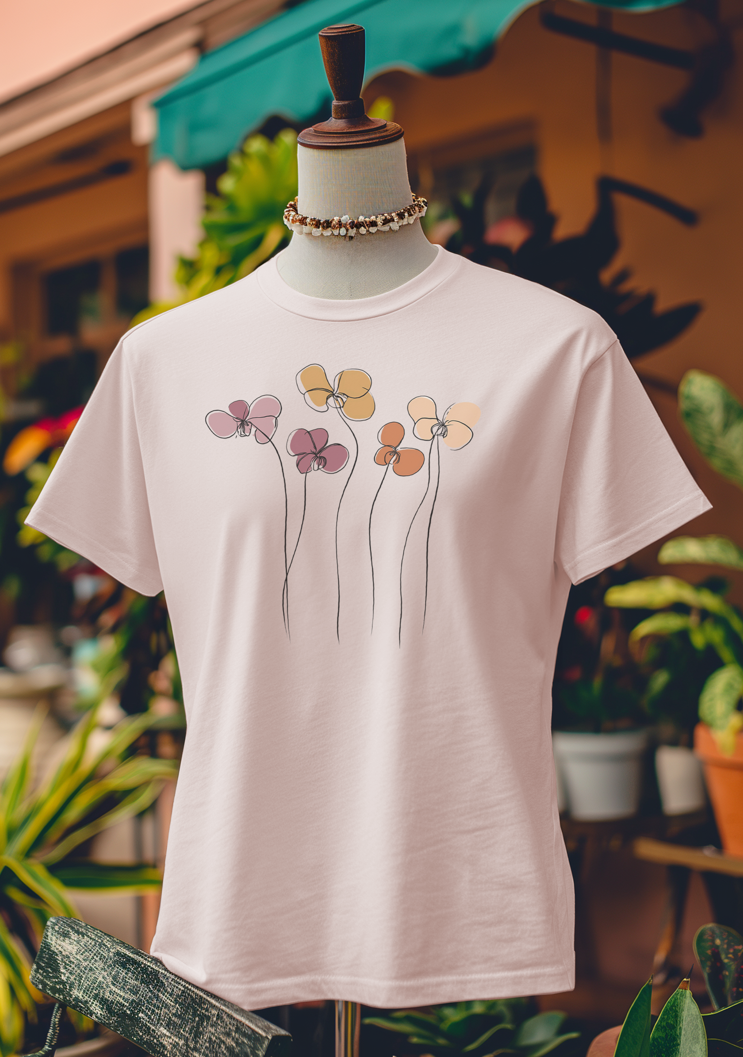 Dancing Orchids Bloom T-Shirt