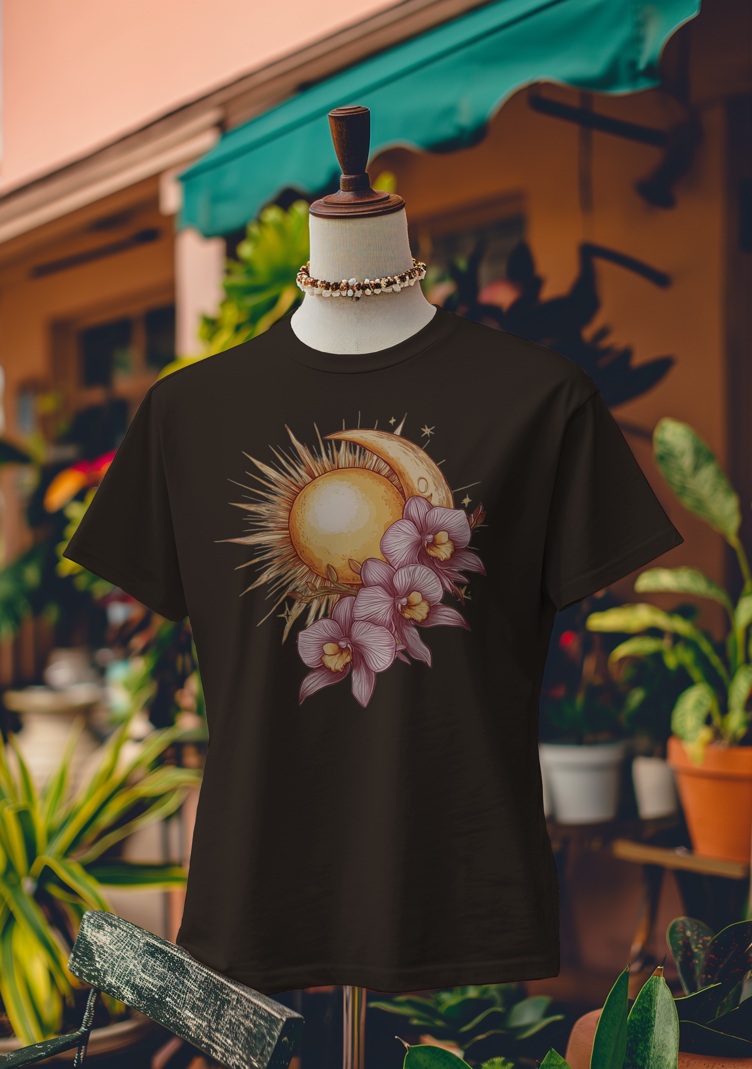 Sun and Moon Orchid Harmony T-Shirt