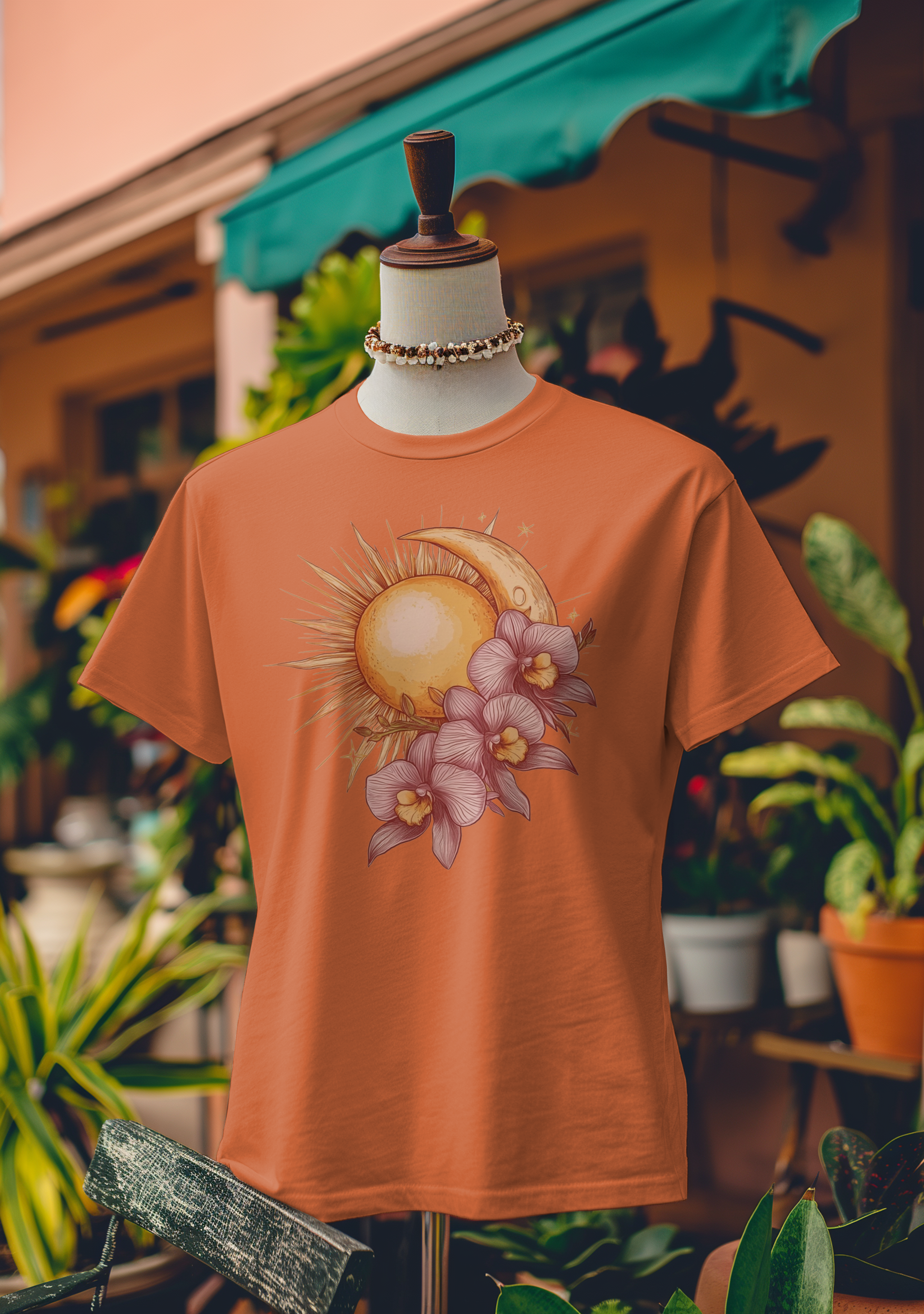 Sun and Moon Orchid Harmony T-Shirt