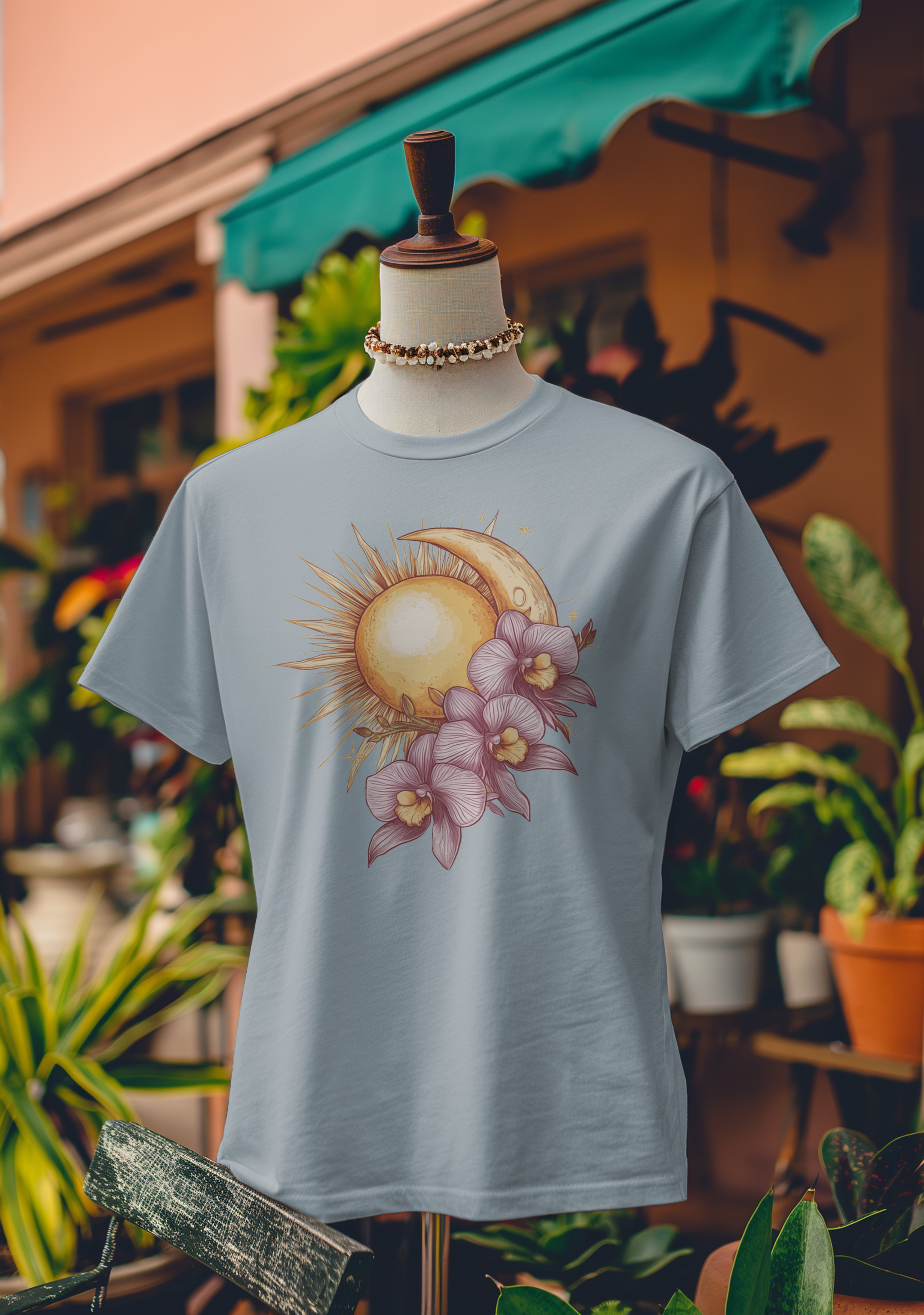 Sun and Moon Orchid Harmony T-Shirt