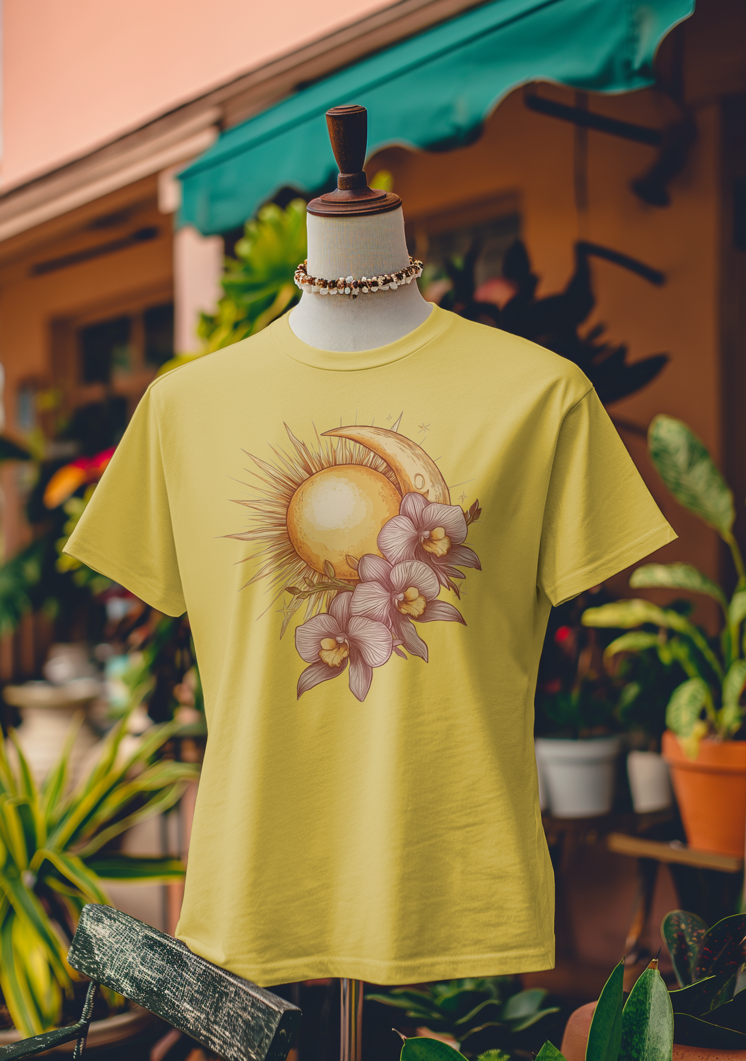 Sun and Moon Orchid Harmony T-Shirt