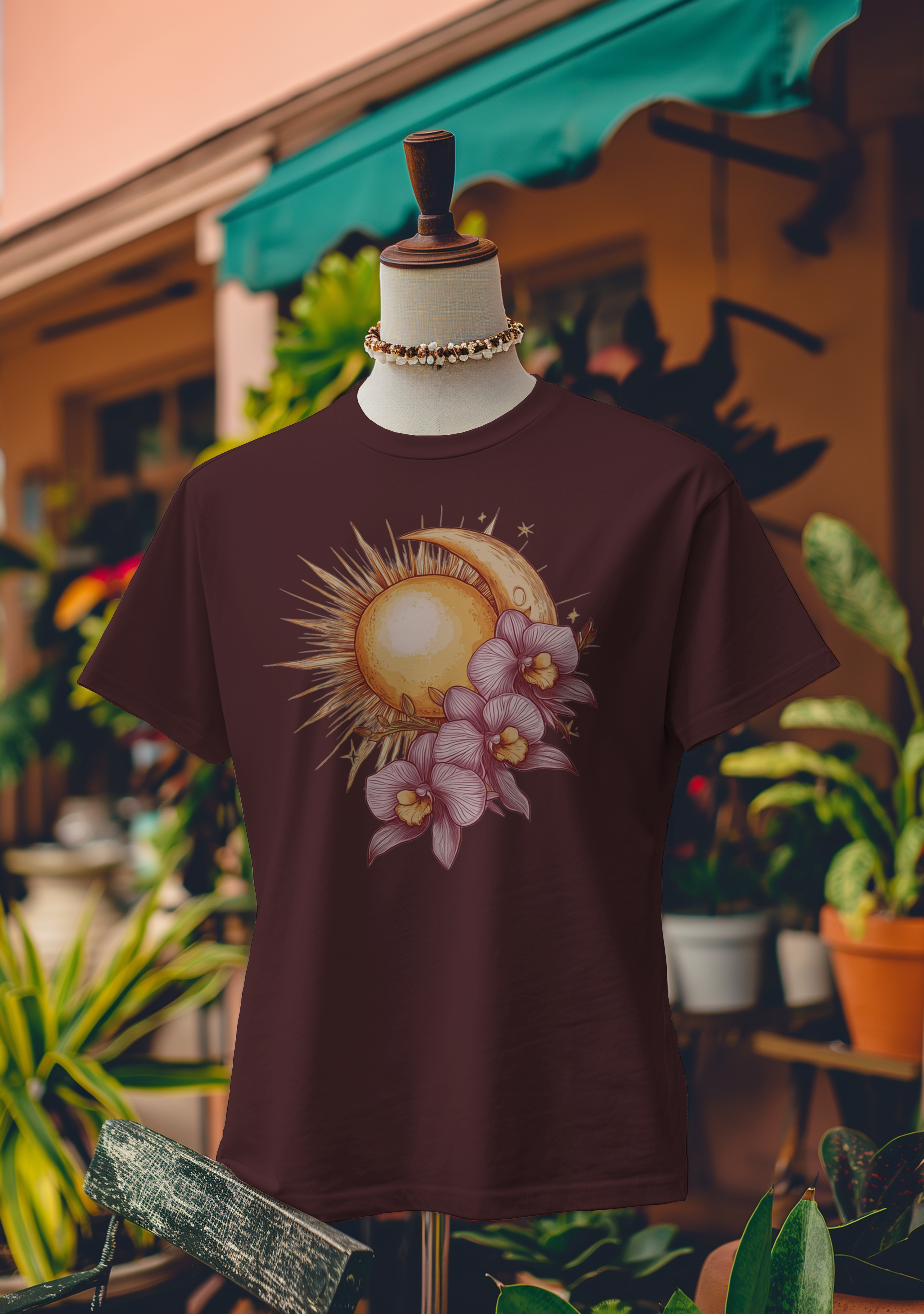 Sun and Moon Orchid Harmony T-Shirt