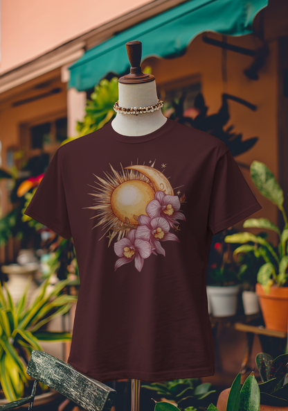 Sun and Moon Orchid Harmony T-Shirt