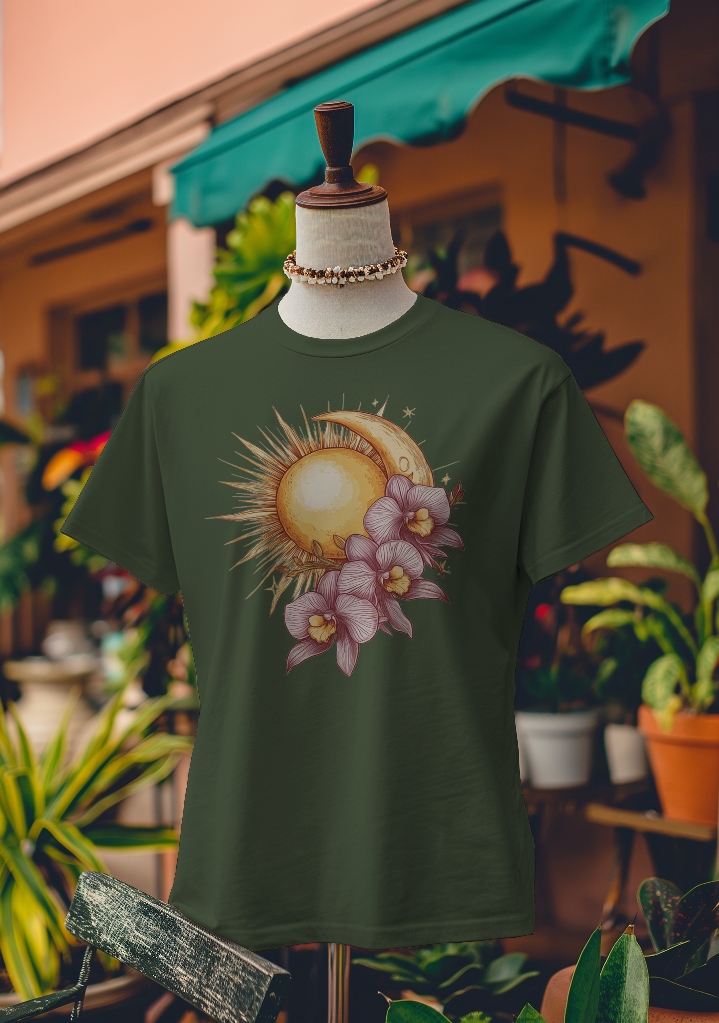 Sun and Moon Orchid Harmony T-Shirt