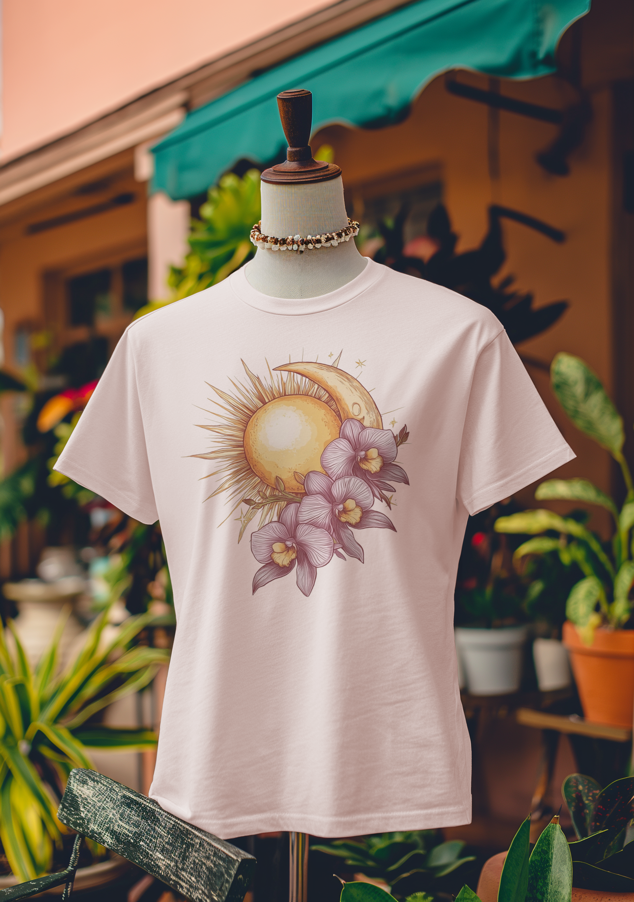 Sun and Moon Orchid Harmony T-Shirt