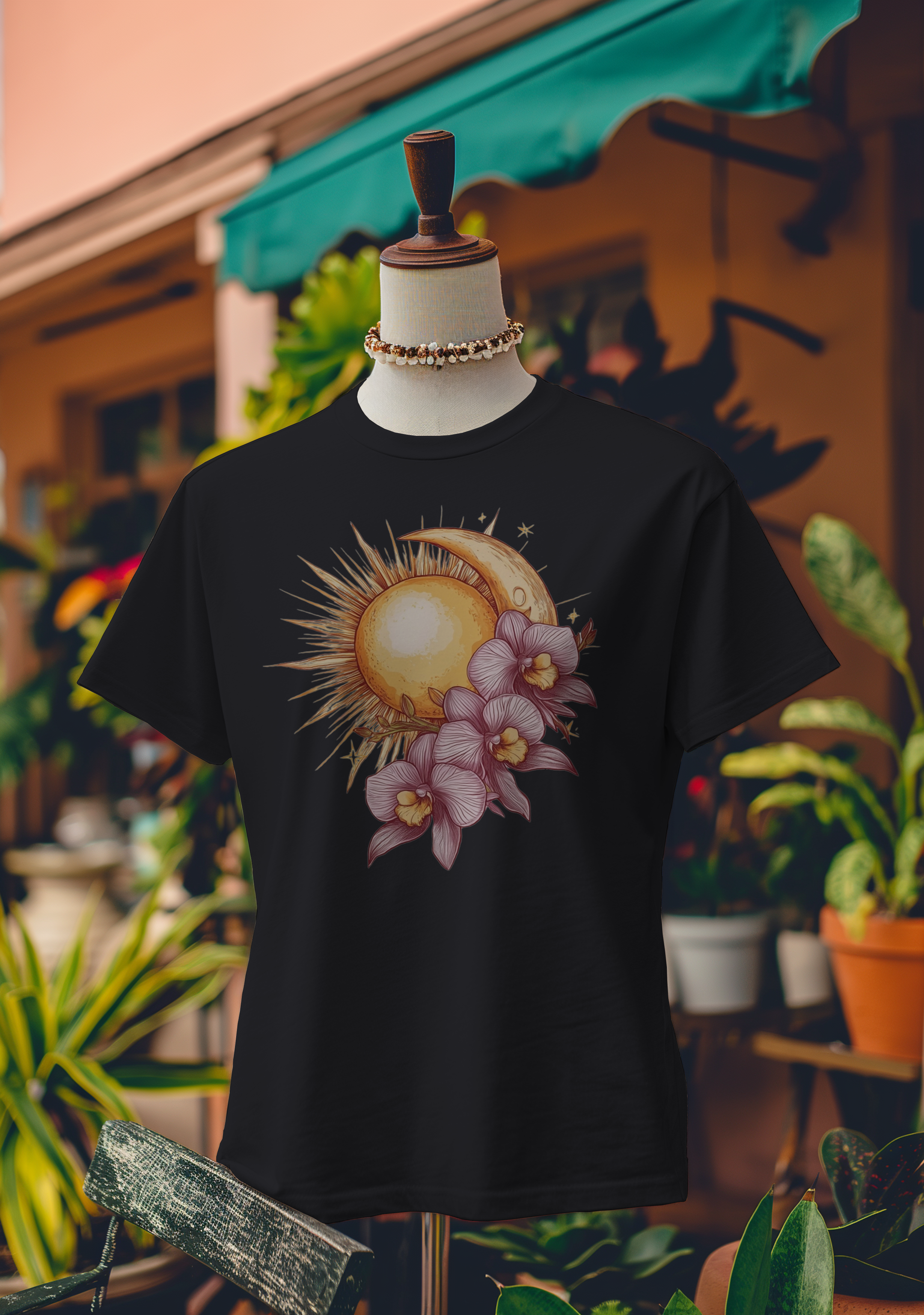 Sun and Moon Orchid Harmony T-Shirt