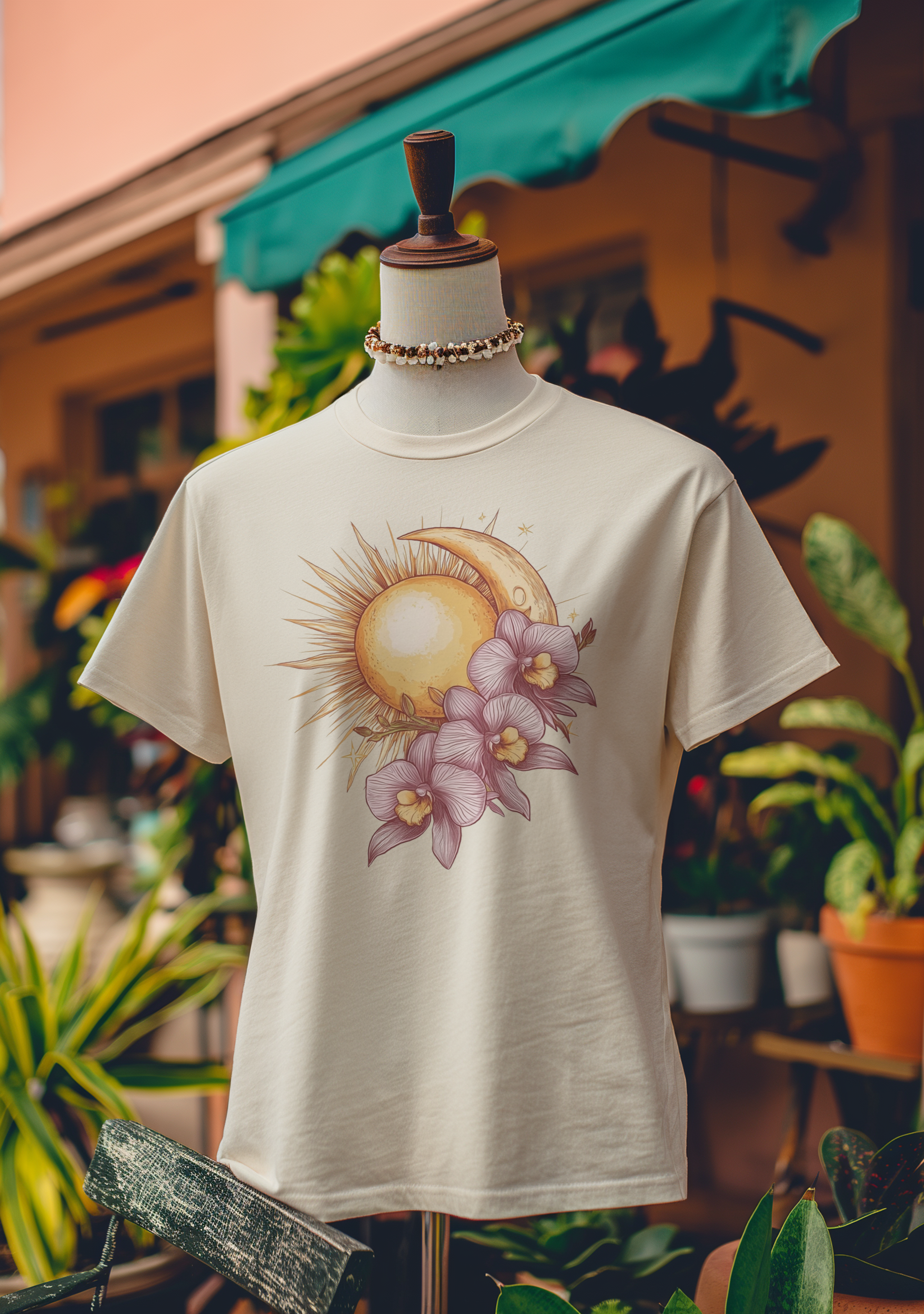 Sun and Moon Orchid Harmony T-Shirt