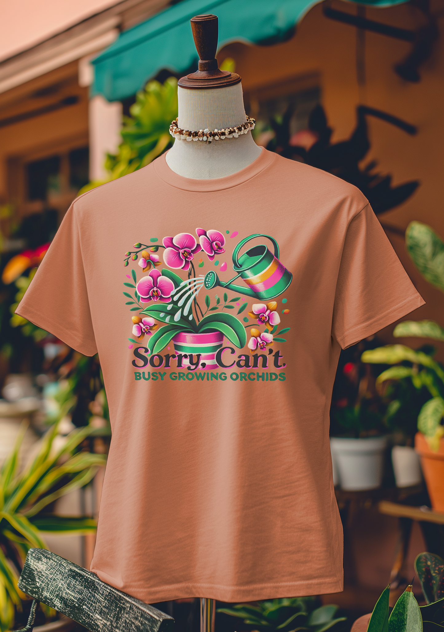Busy Growing Orchids T-Shirt
