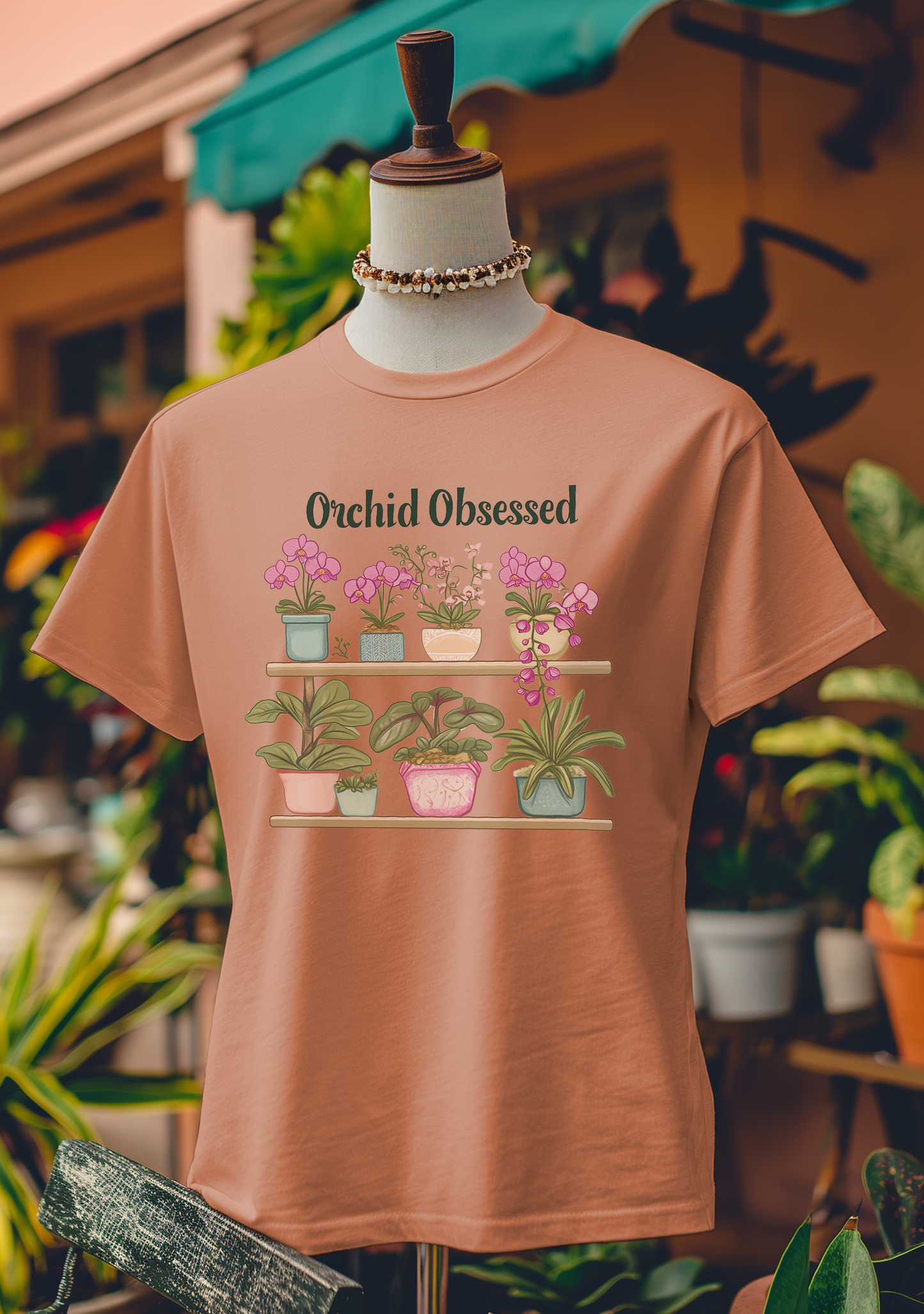 Orchid Lover's Shelf T-Shirt