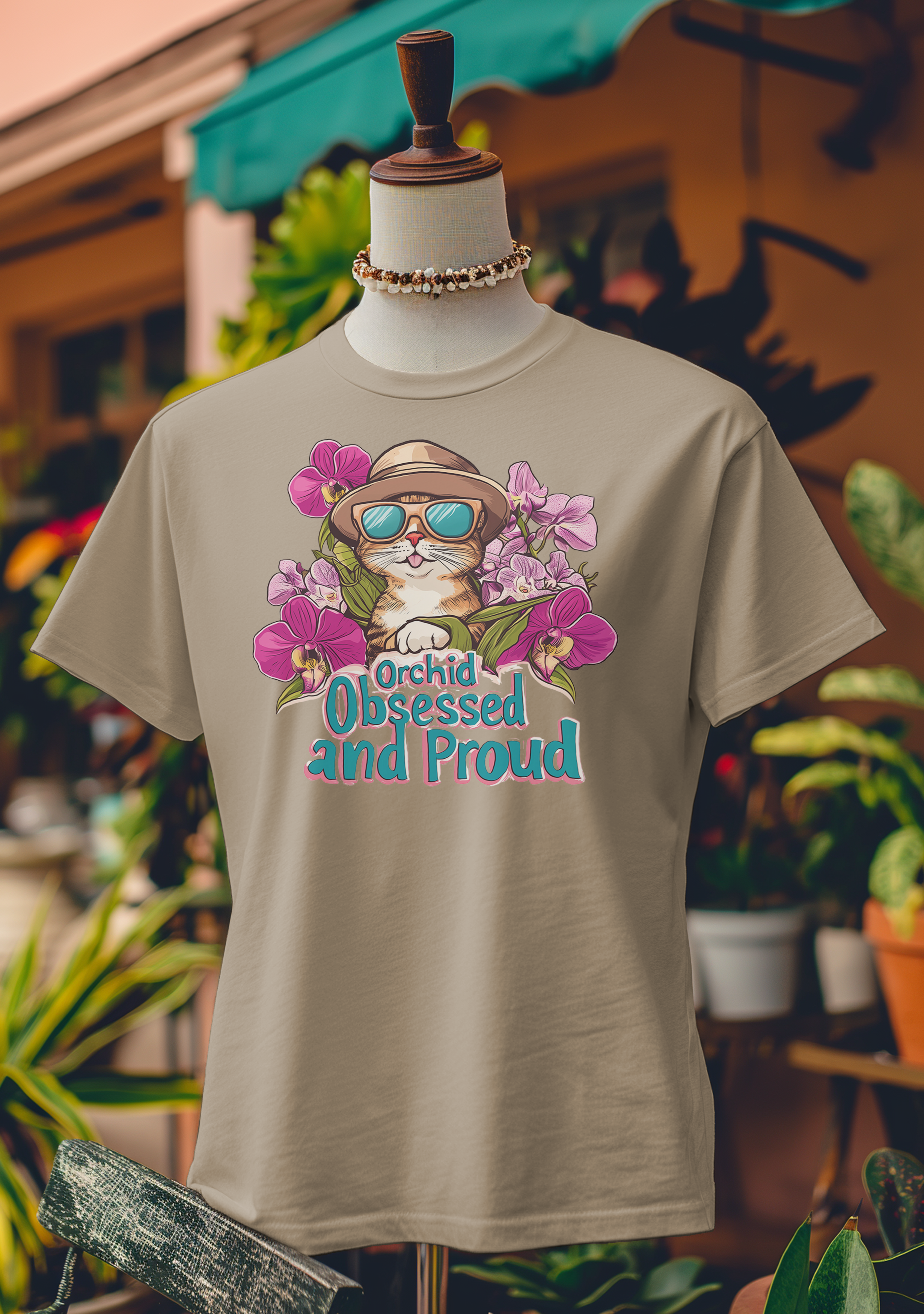 Orchid Obsessed and Proud T-Shirt