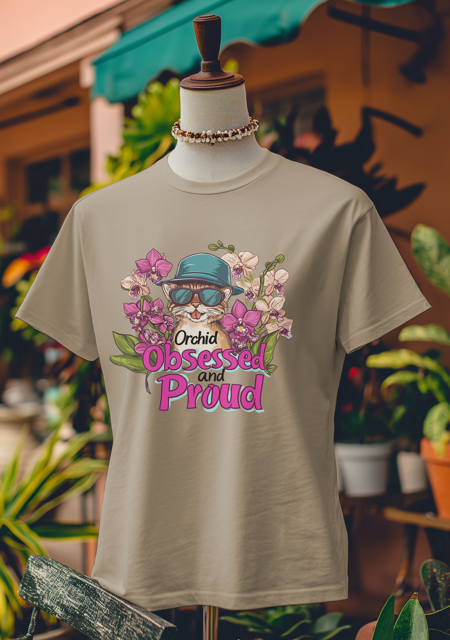 Purrfectly Orchid Obsessed T-Shirt