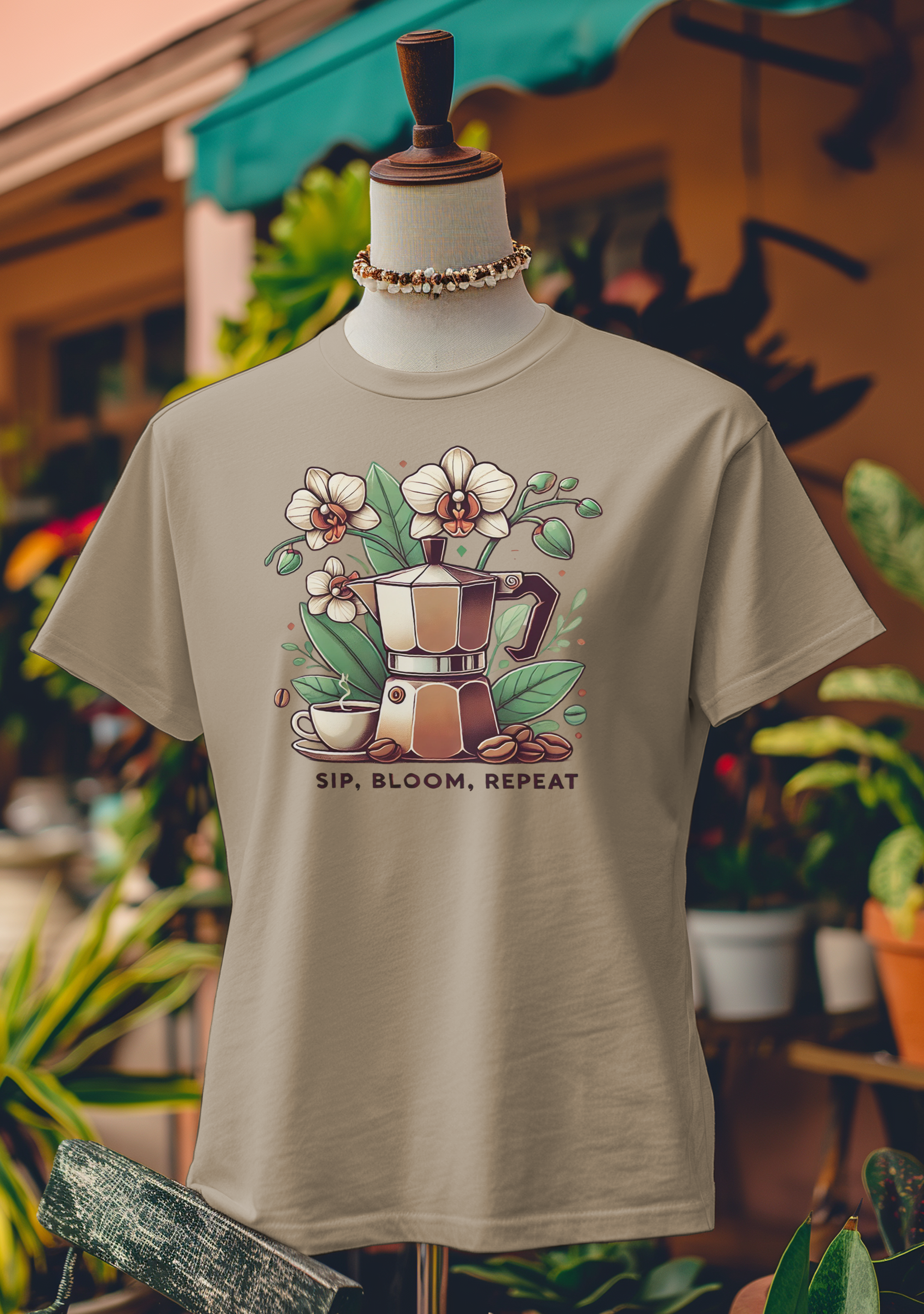 Sip, Bloom, Repeat T-Shirt