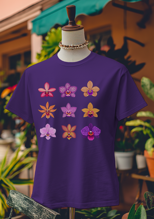 Exotic Orchid Rainbow T-Shirt