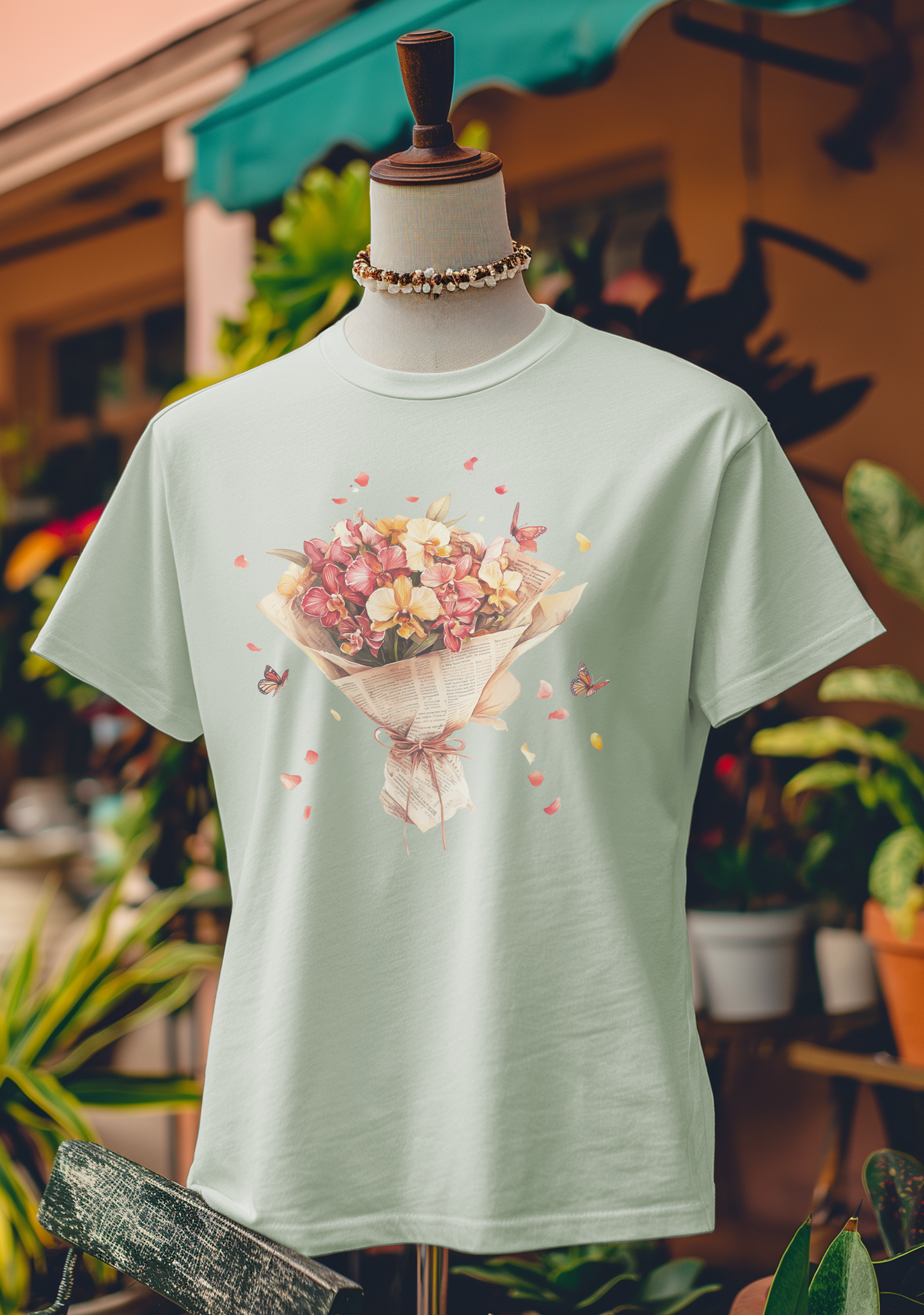 Vibrant Orchid Bouquet T-Shirt