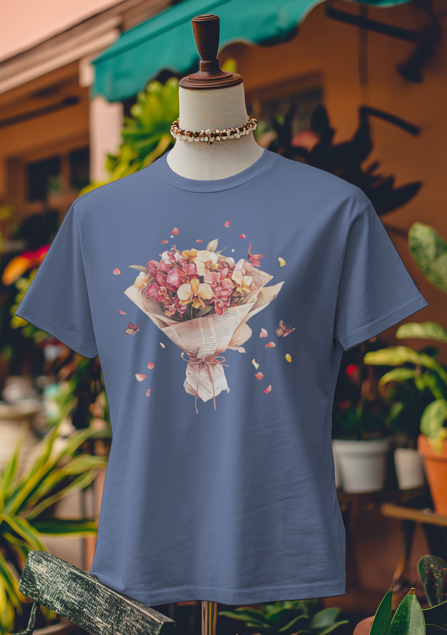 Vibrant Orchid Bouquet T-Shirt