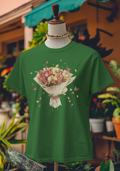 Vibrant Orchid Bouquet T-Shirt