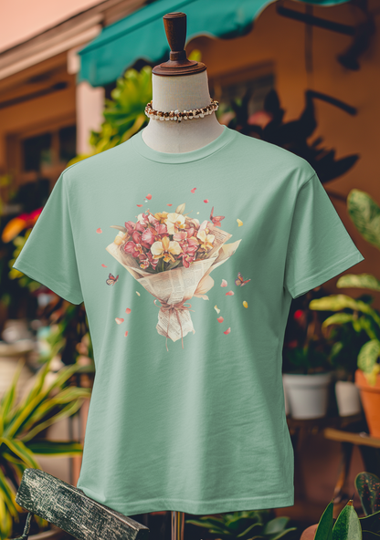 Vibrant Orchid Bouquet T-Shirt