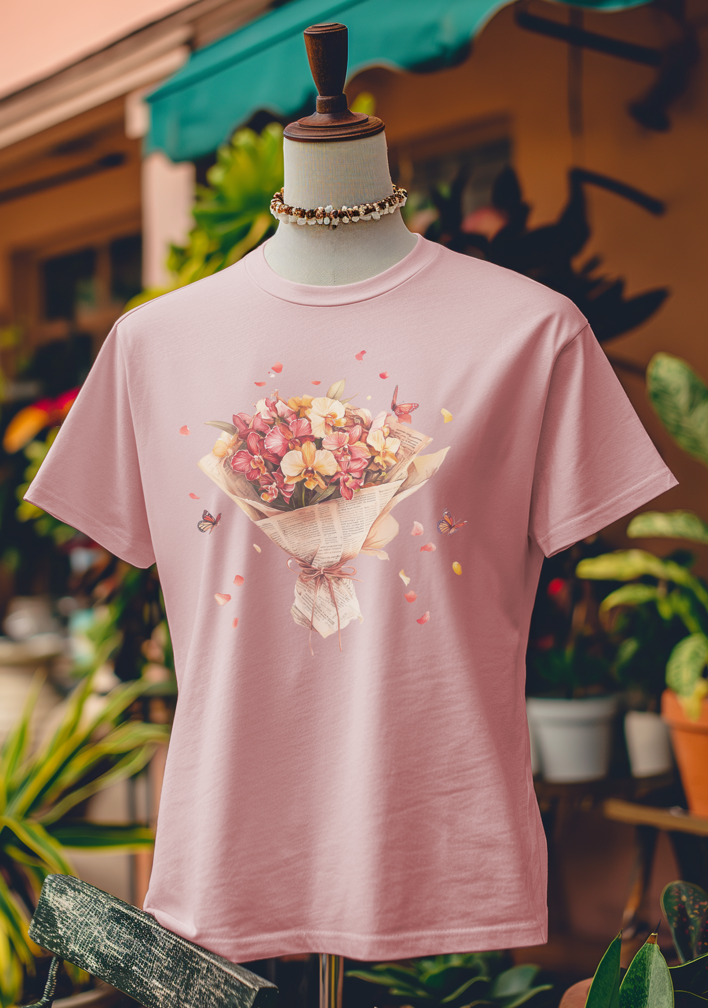 Vibrant Orchid Bouquet T-Shirt