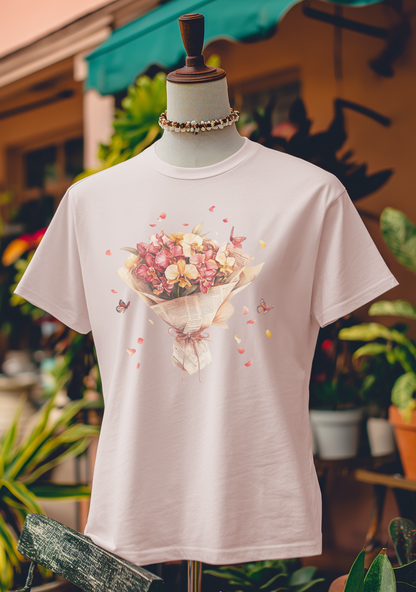 Vibrant Orchid Bouquet T-Shirt