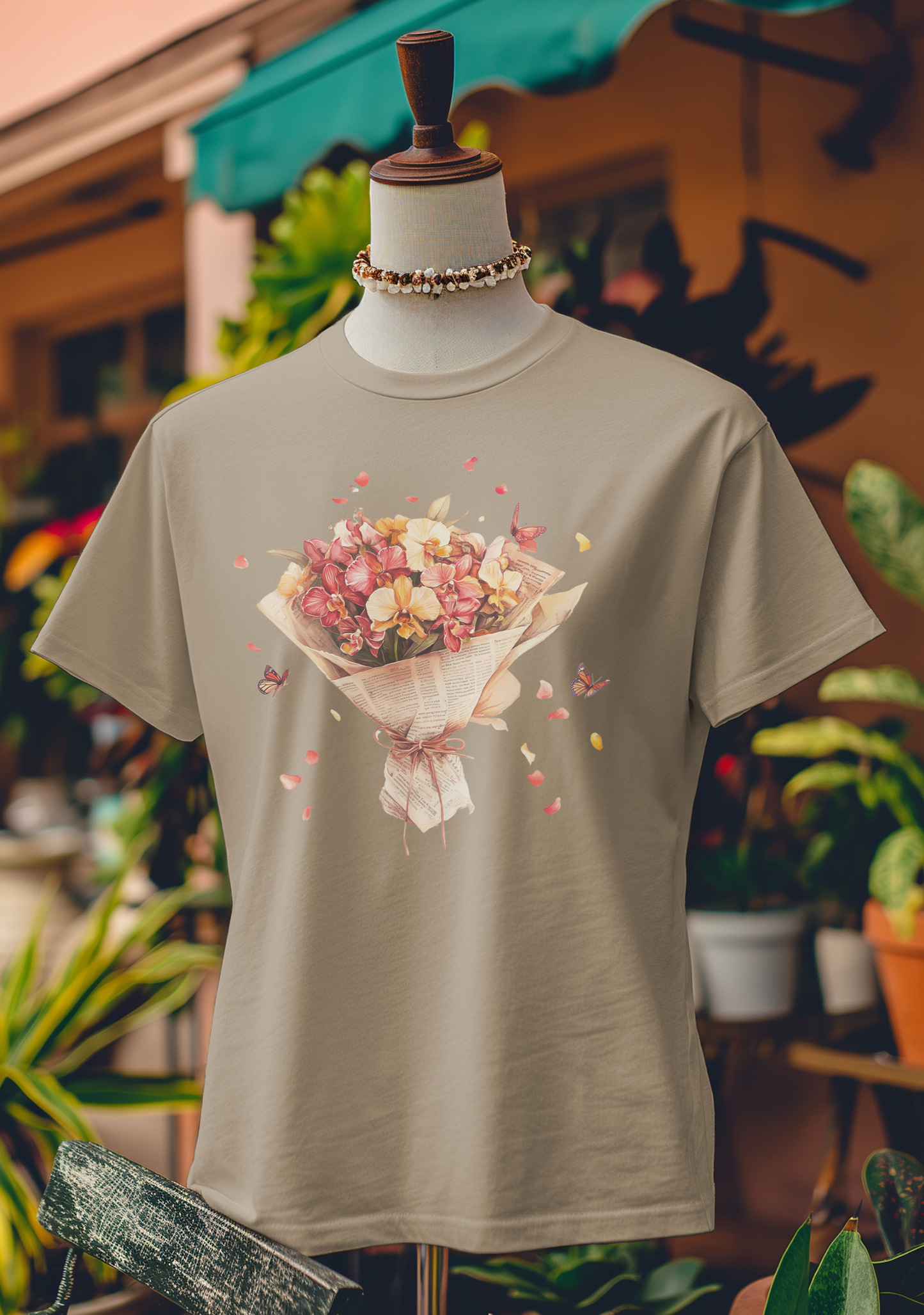 Vibrant Orchid Bouquet T-Shirt