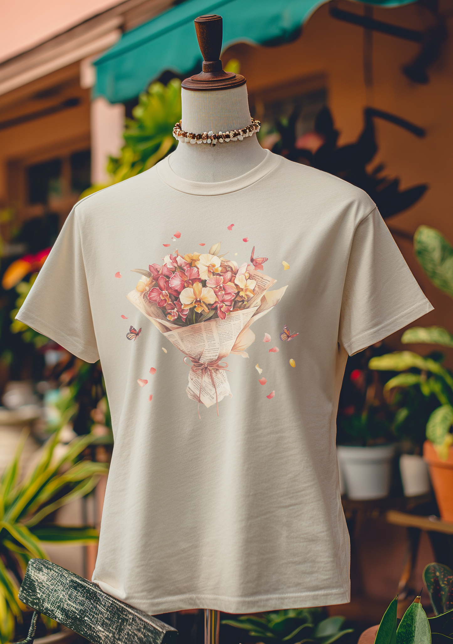 Vibrant Orchid Bouquet T-Shirt