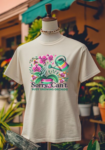 Busy Growing Orchids T-Shirt