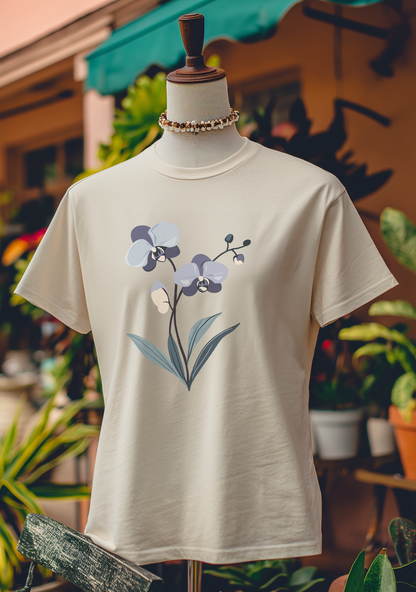 Elegant Midnight Orchid T-Shirt