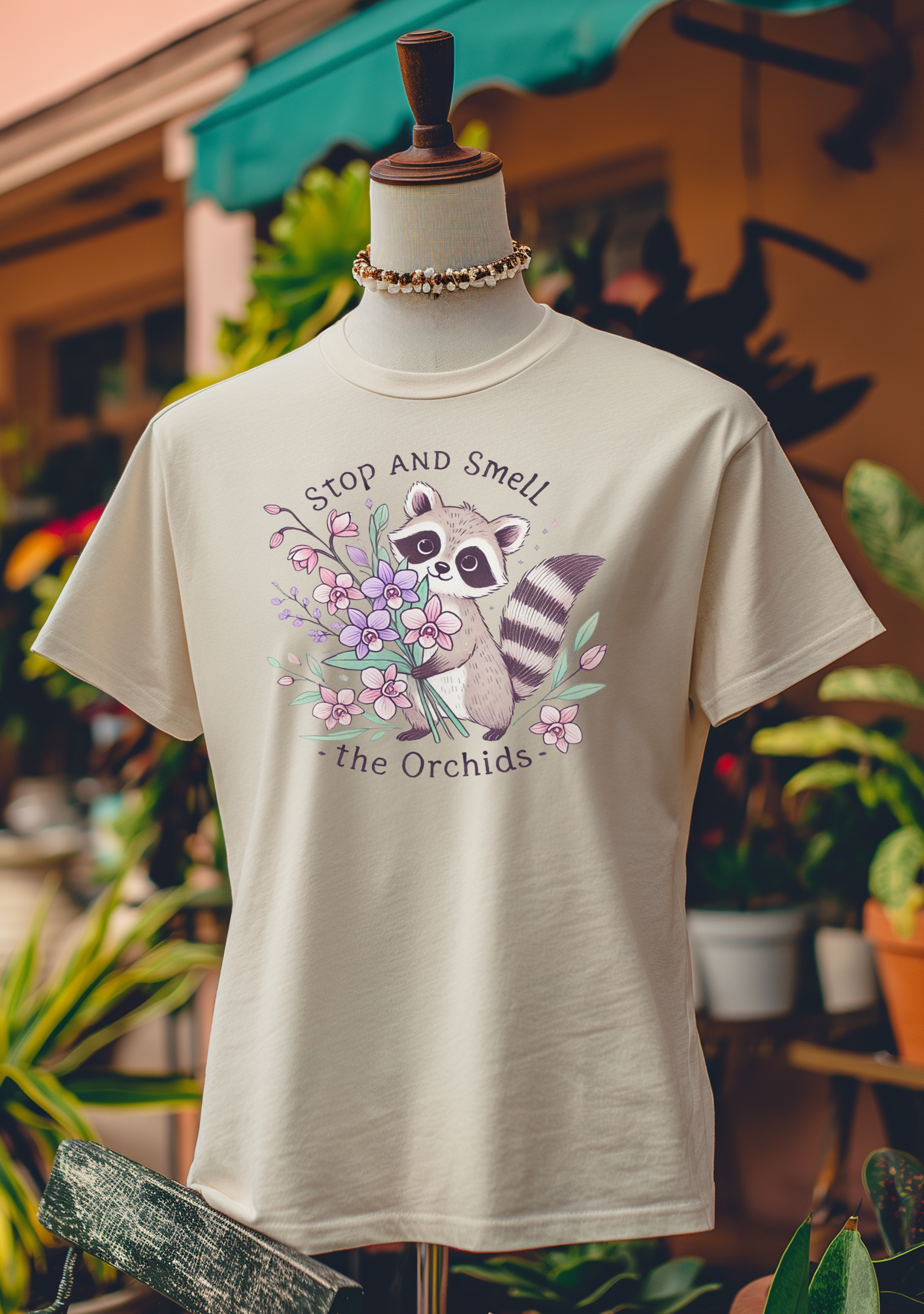 Stop and Smell the Orchids T-Shirt