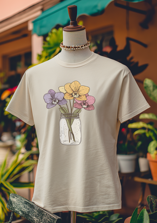 Timeless Orchid Jar T-Shirt